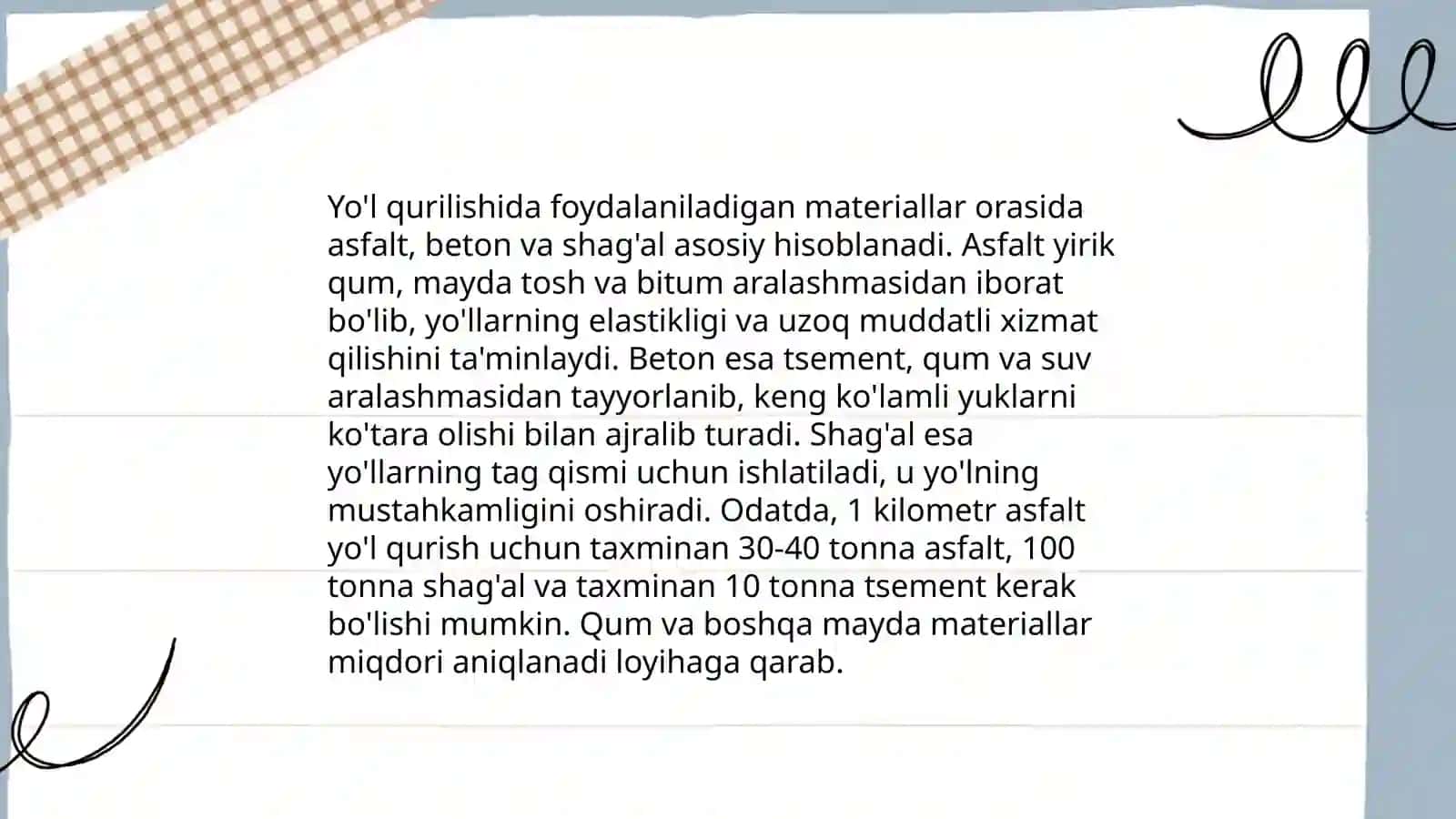 Yo'l qurilishi 4