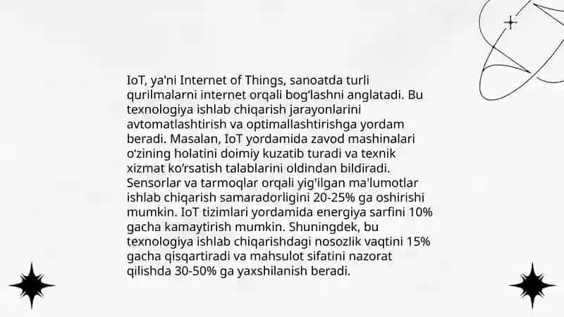 Zamonaviy avtomatlashtirish texnologiyalari asoslari 4