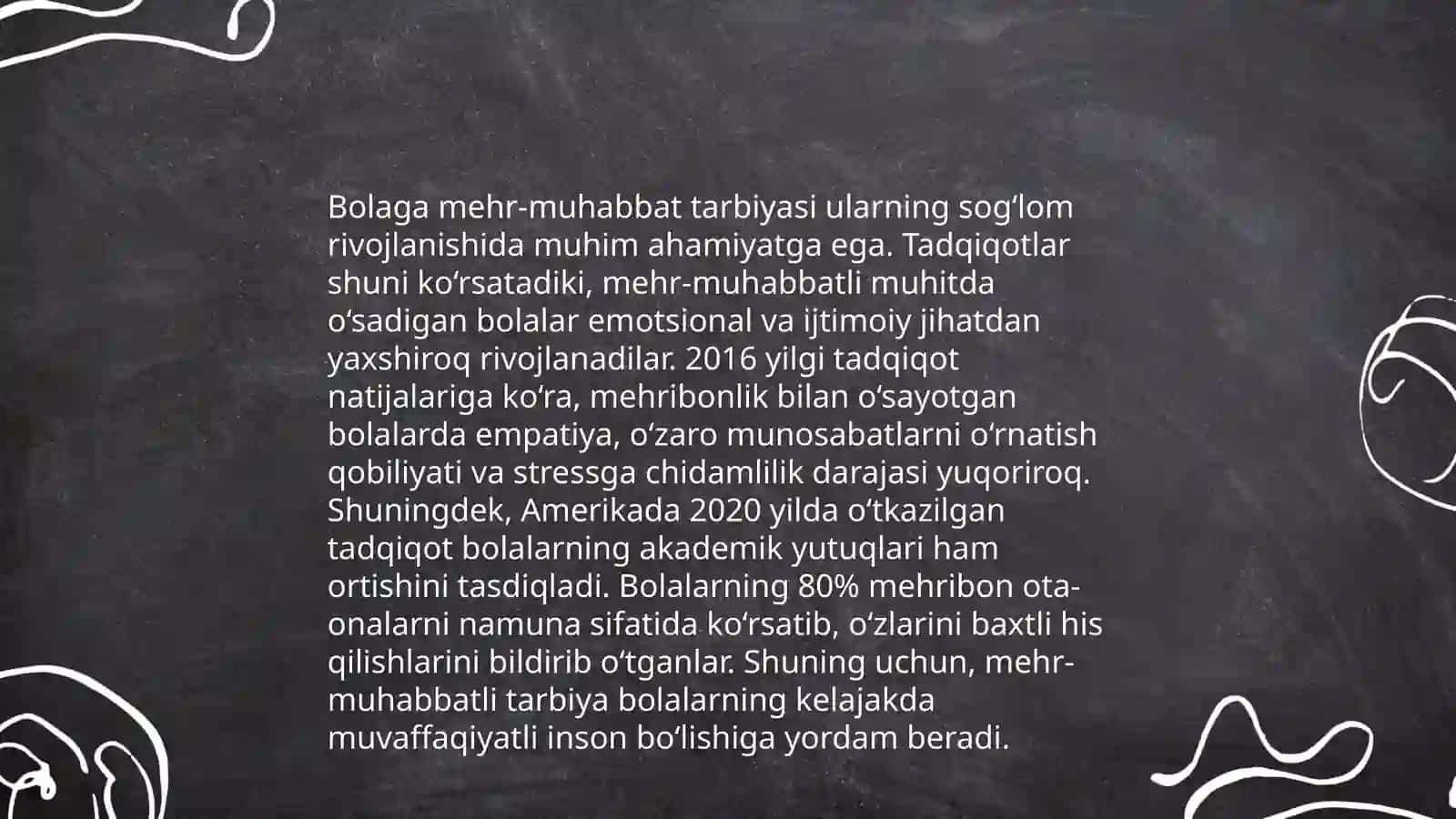 Oʻzbekona tarbiya tamoyillari 4