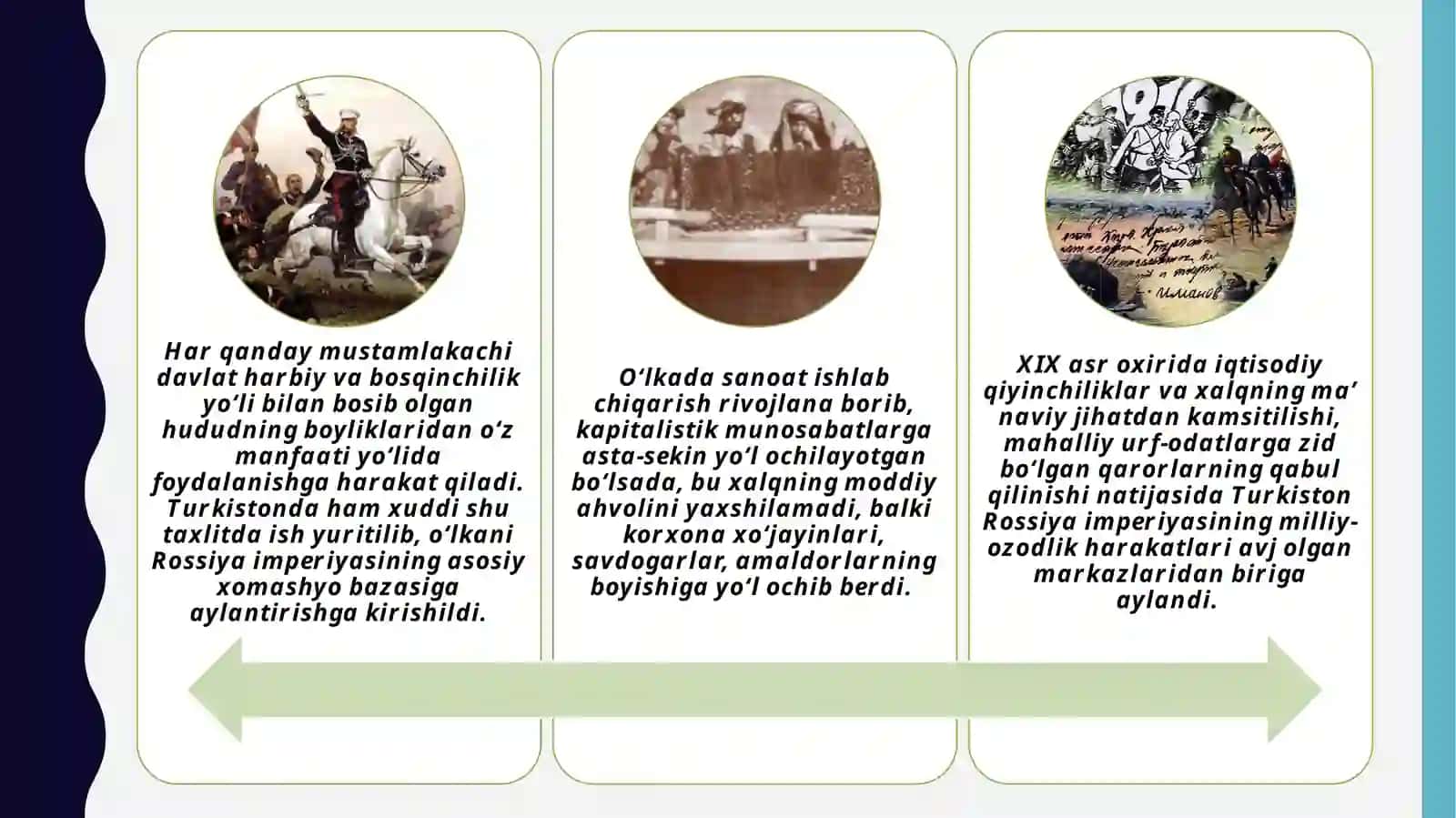 Turkistonda Rossiya tajovuzi va hukmronligiga qarshi kurash 4