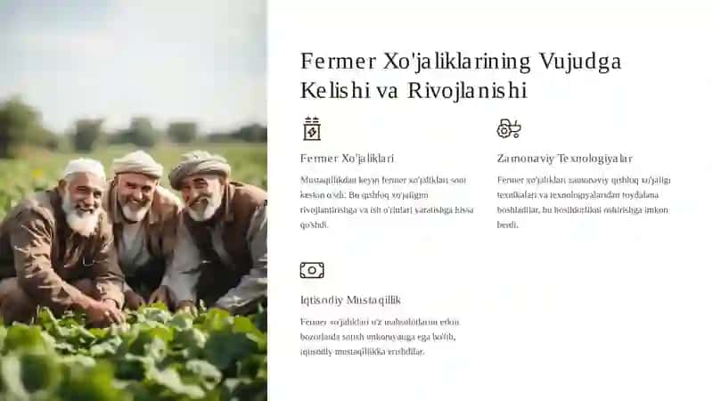 O'zbekiston mustaqillik yillarida qishloq xo'jalagi va sanoat yo'nalishida o'zgarishlar 4