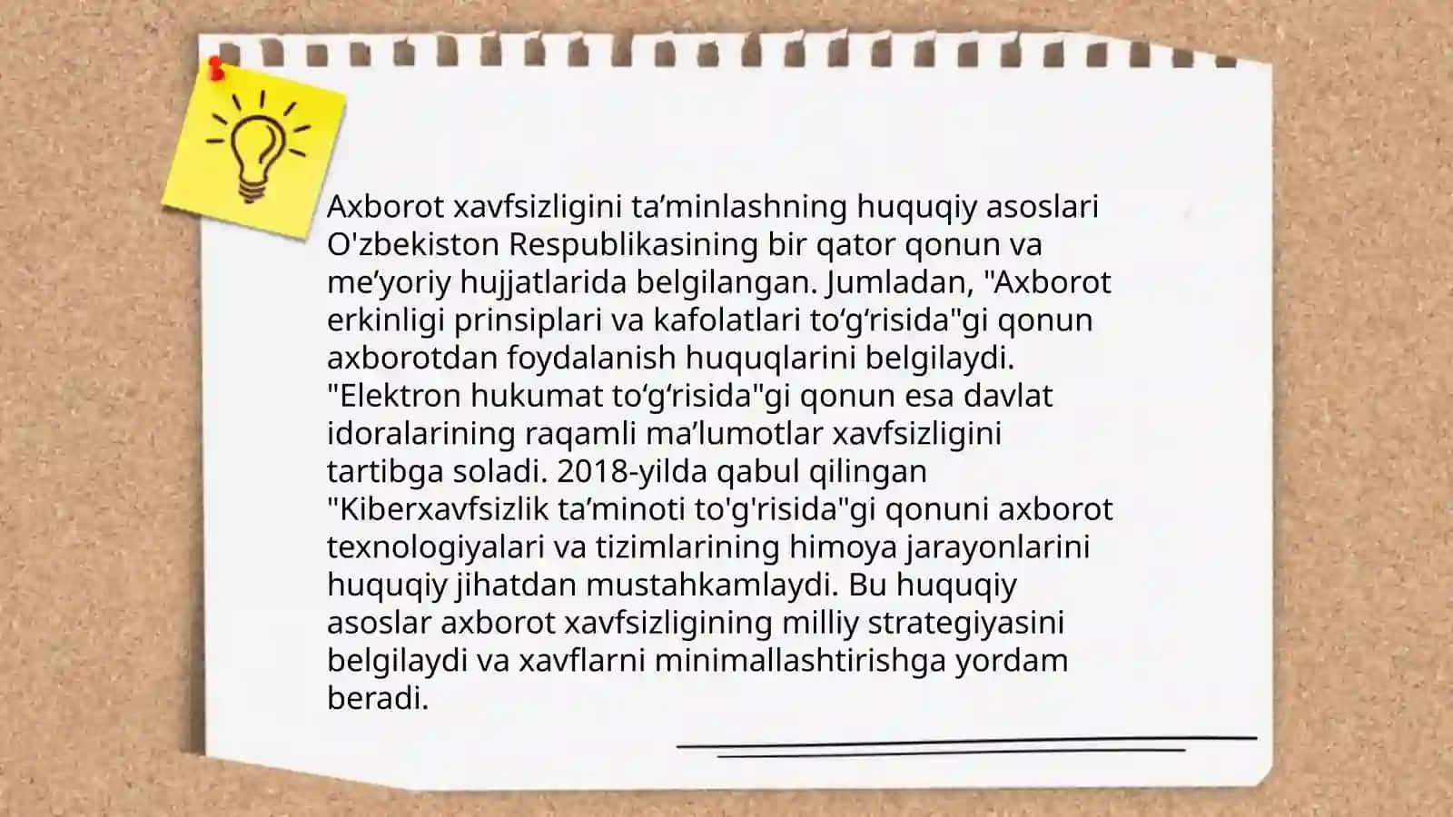 Axborot xavfsizligi muammolari 4