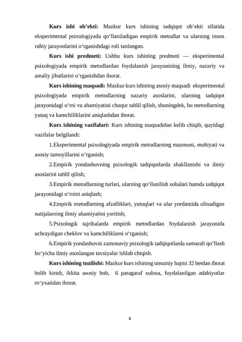 Eksprimental psixologiyada emprik metodlarning yutuq va kamchiliklari 4