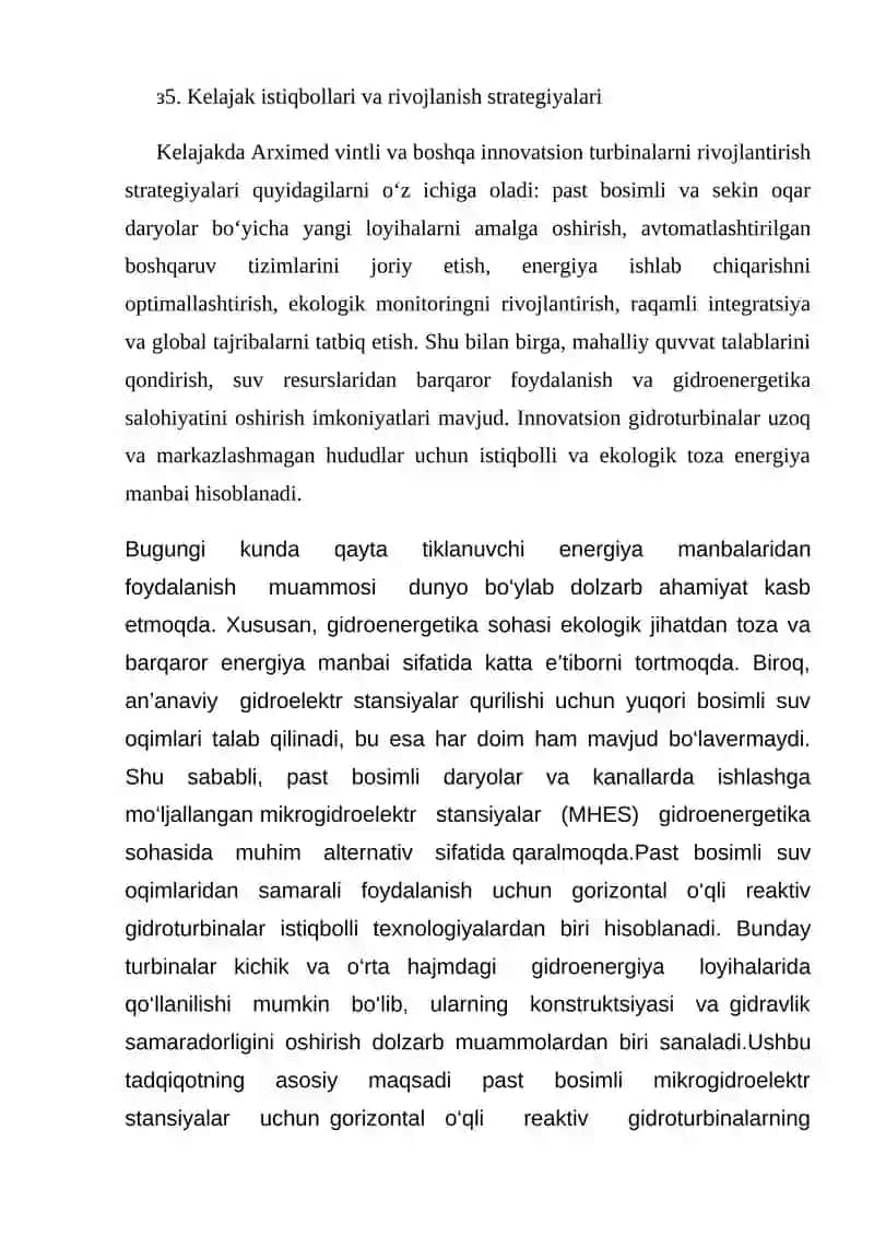 Innovatsion gidroturbinalar 4