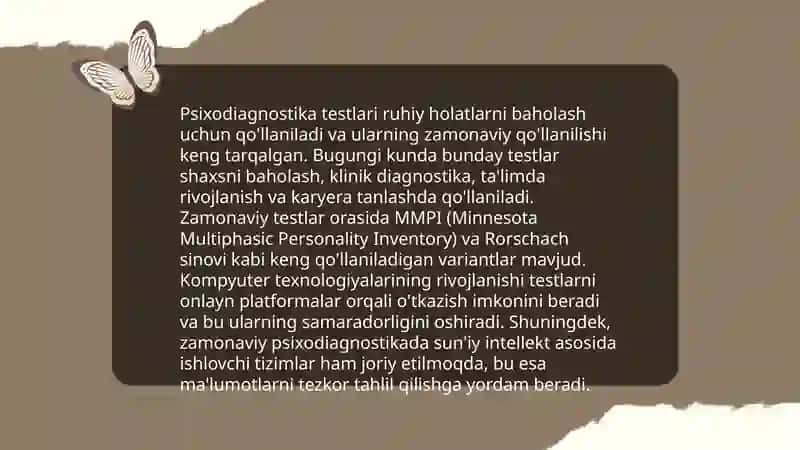 Zamonaviy psixologiya tarmoqlarida tadqiqot metodlari 4