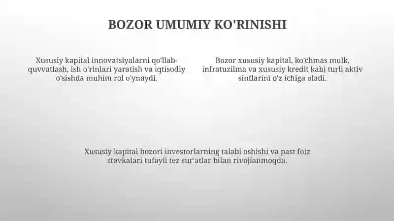 Xususiy kapital to'g'risida hisobot 4