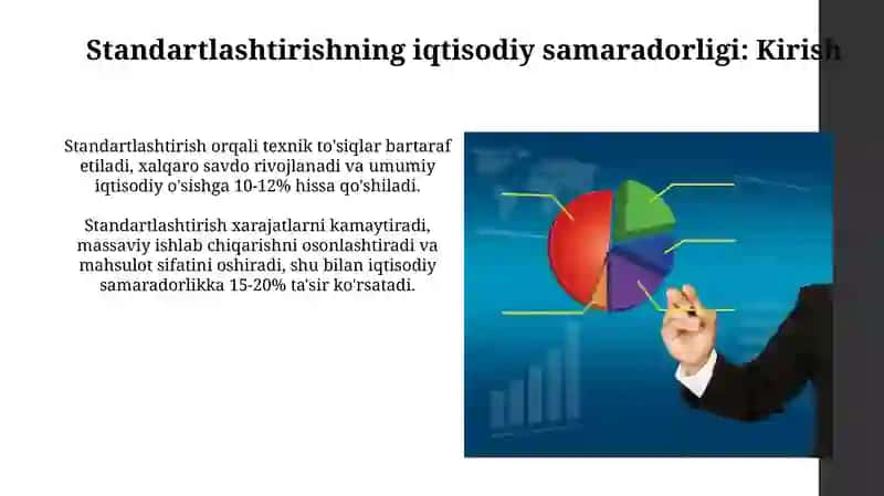 Standartlashtirishning iqtisodiy samaradorligi 4