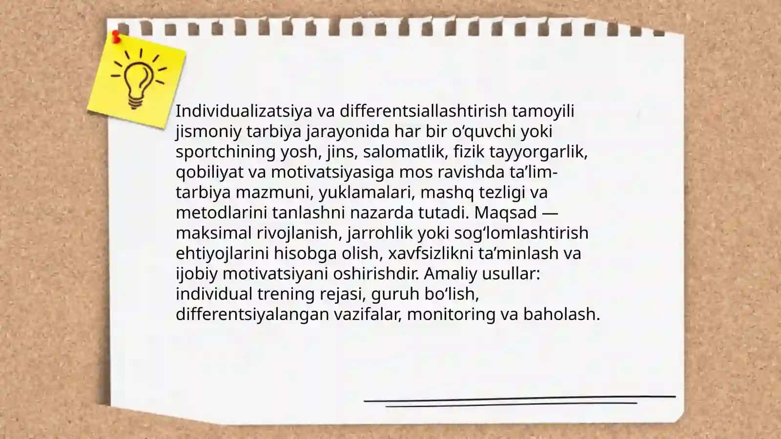 Jismoniy tarbiya tizimida ta’lim-tarbiya berish tamoyillari 4