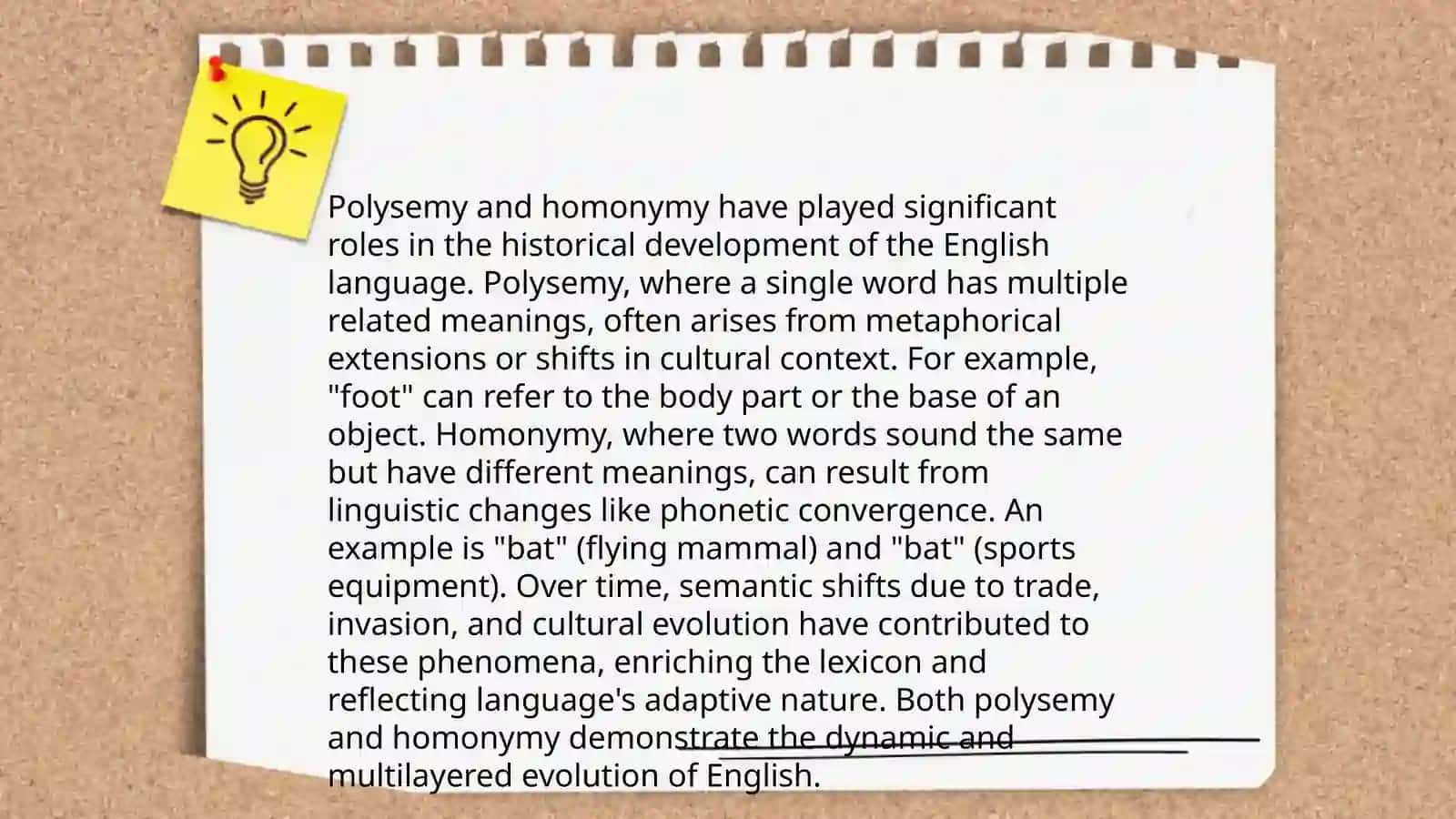 POLYSEMY AND HOMONYMY AS LINGUISTIC PHENOMENA 4