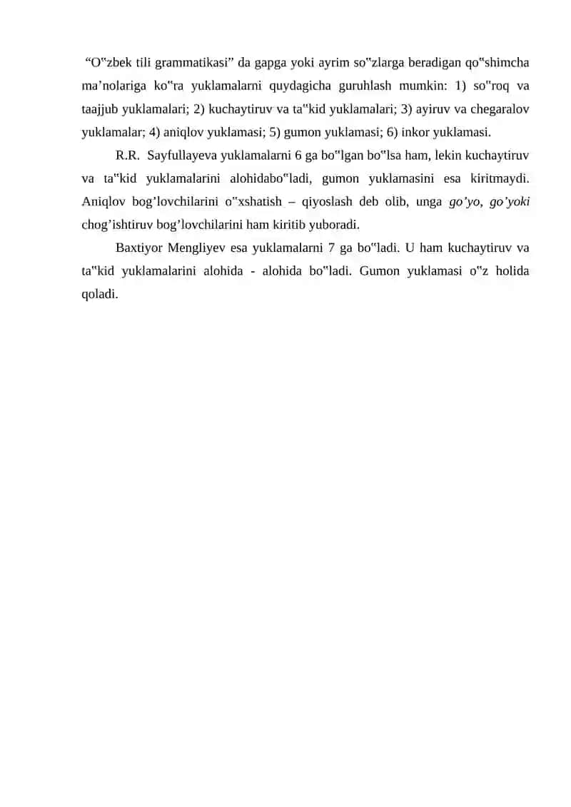 Ergashtiruvchi Bog'lovchilar va Ularning Ma'no Turlari va Sintaktik Vazifalari 4