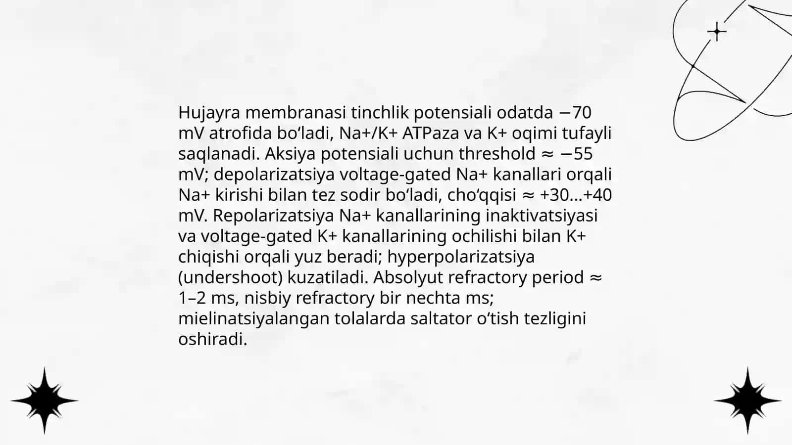 Biologik toʻqimalarning elektr oʻtkazuvchanligi 4