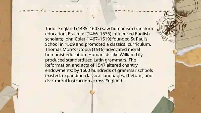 The Renaissance in England 4