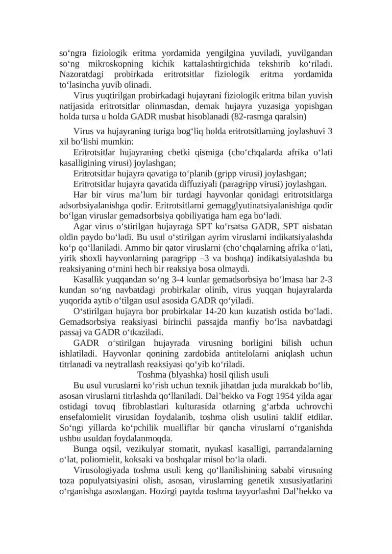 Viruslarni indikatsiyalab, sitopatik ta’sirni baholash 4