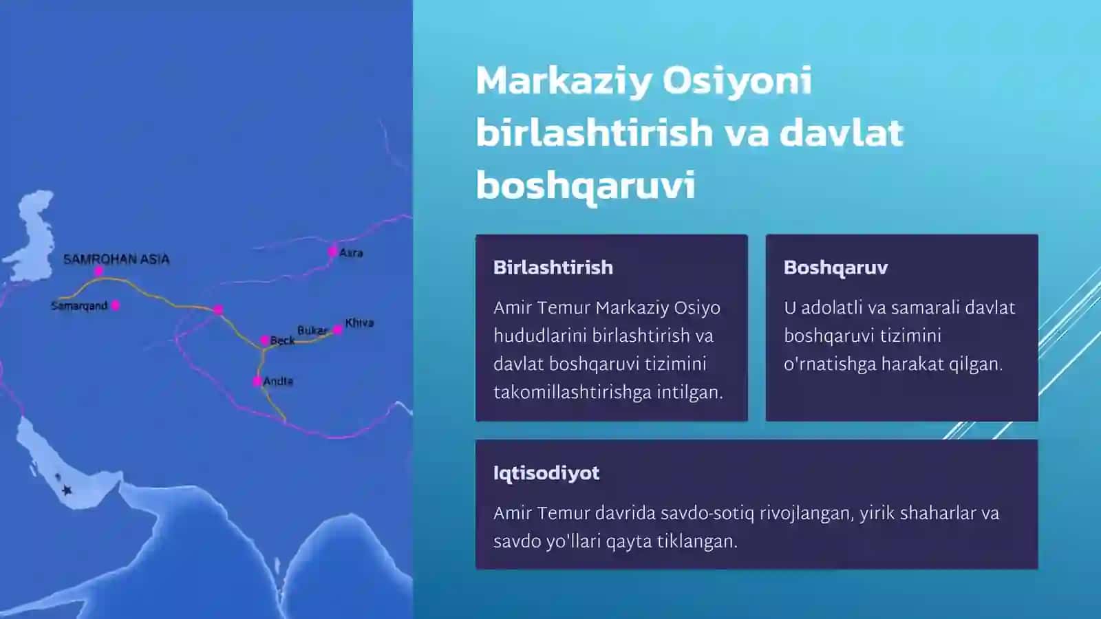 Amir Temur - Buyuk davlat arbobi va sarkarda 4
