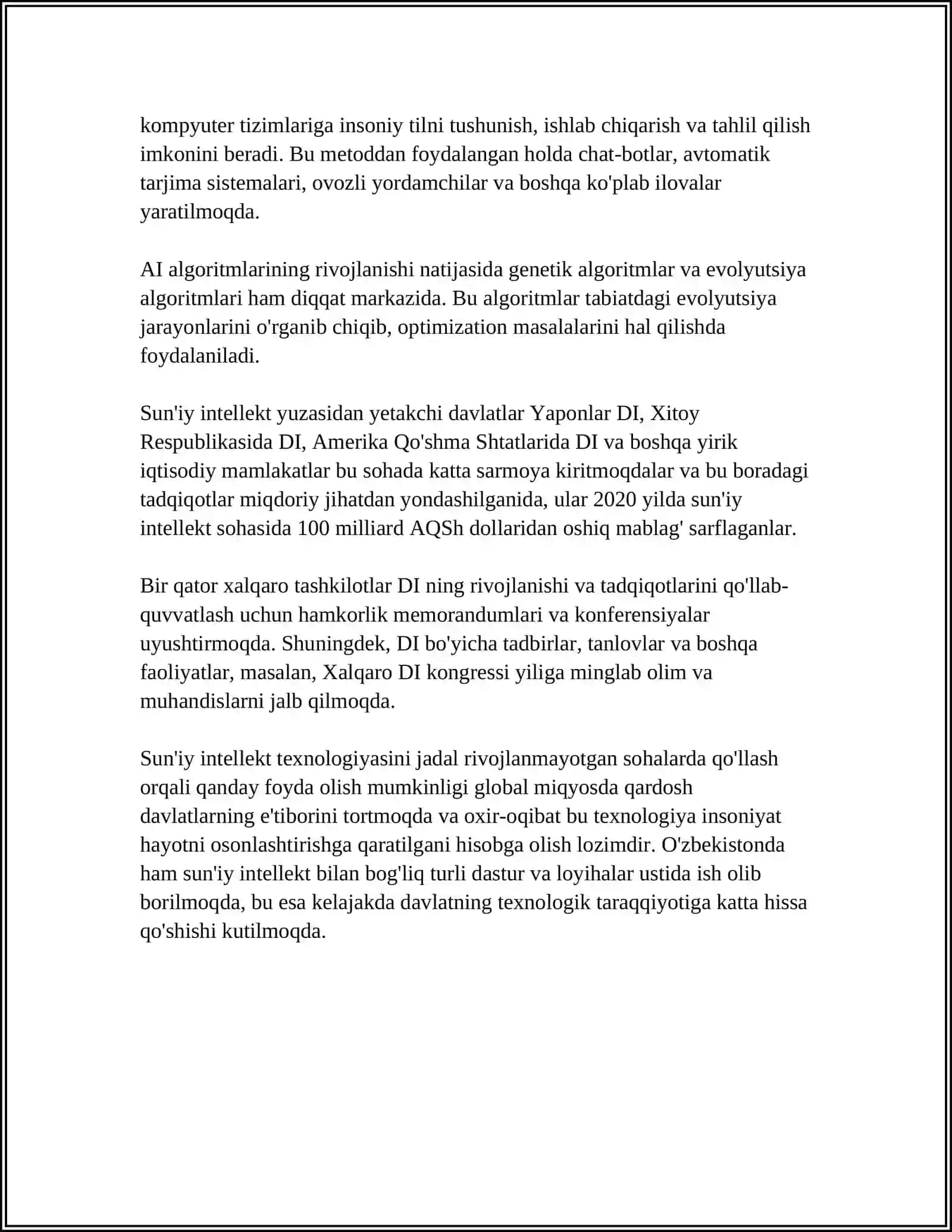 SUN’IY INTELLEKT VA ROBOTOTEXNIKA O‘RTASIDAGI FARQ 4