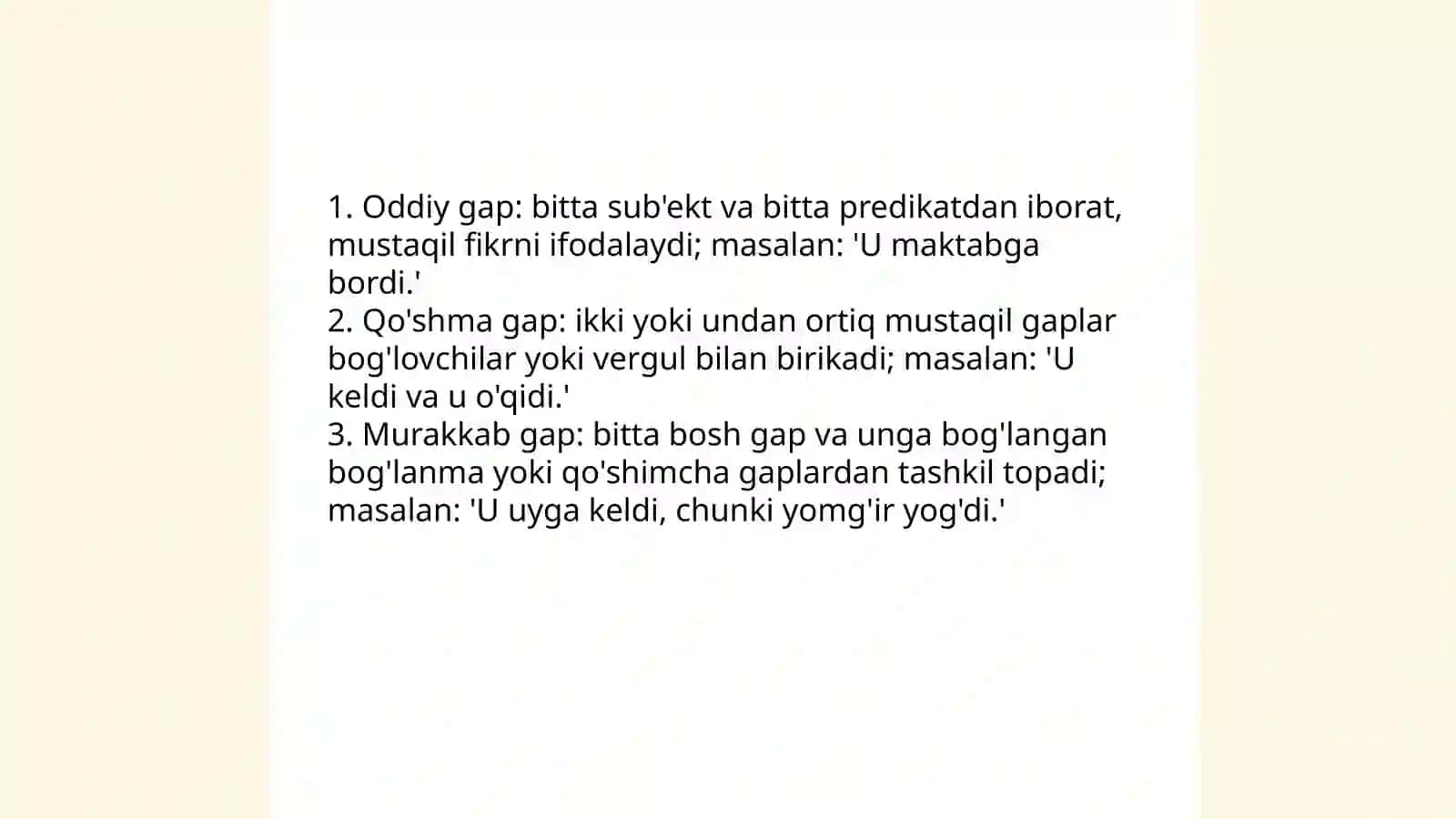Grammatika: sintaksis 4