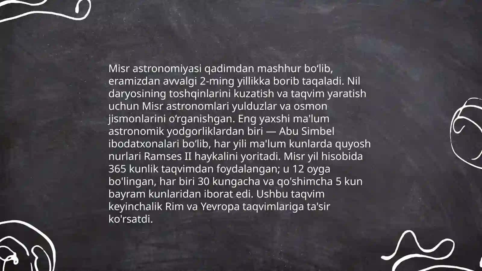 Astronomiya fanining rivojlanish tarixi 4