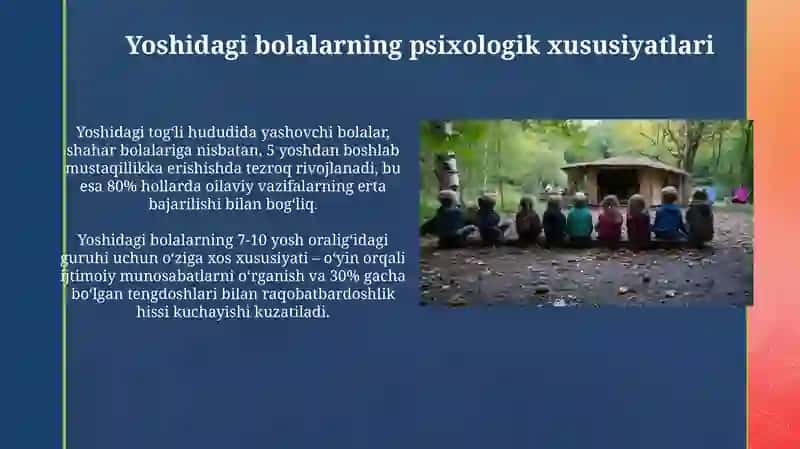 Yoshidagi Bolalar Ta'limi Tizimining Tahlili 4