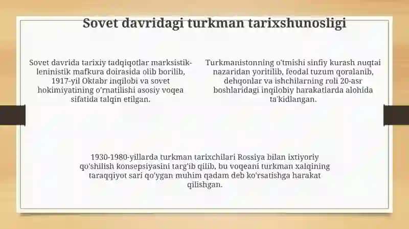 Turkmanlar tarixshunosligi 4