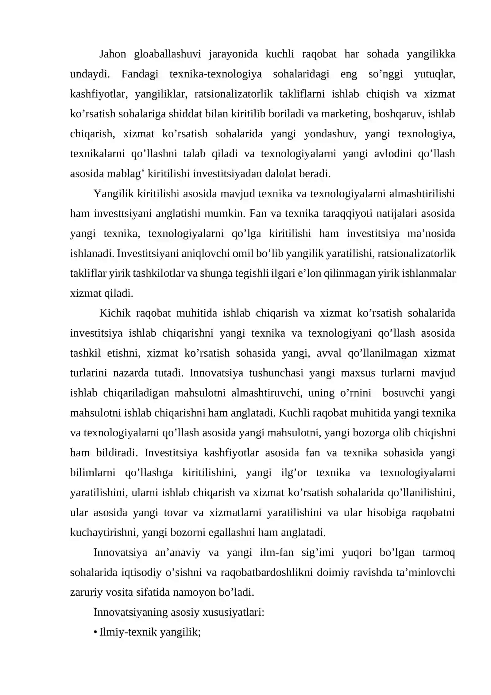 INNOVATSION FAOLIYATNI MOLIYALASHTIRISHNING XORIJIY DAVLATLAR TAJRIBASINI YORITISH 4
