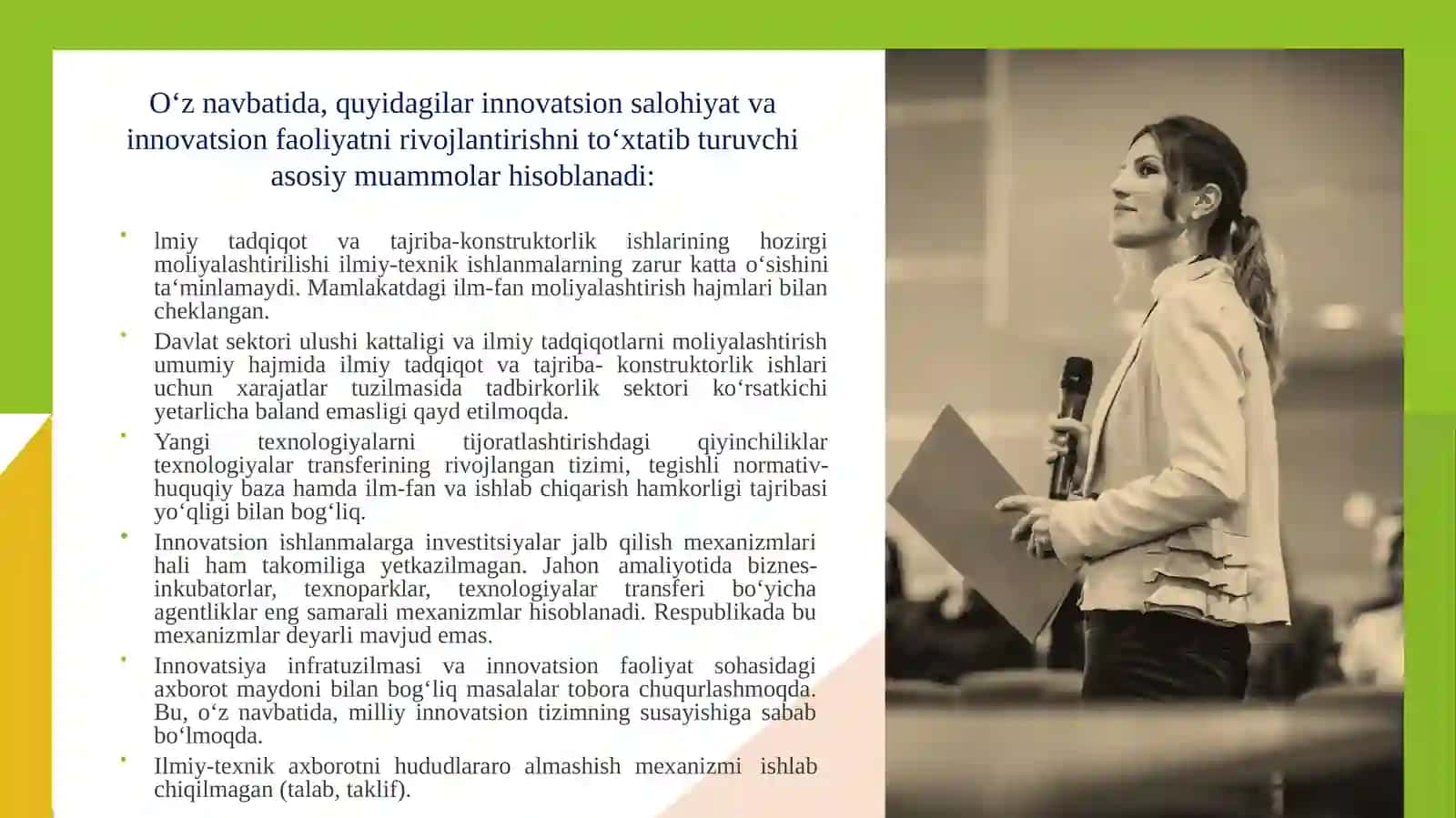 Innovasiyalarning iqtisodiy ahamiyati. Innovatsion jarayonlarning modellari 4