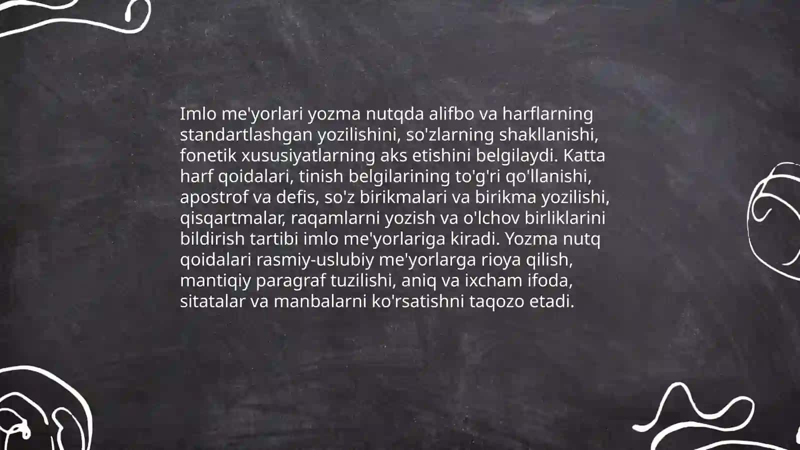 Madaniy nutqning talaffuz va imlo me'yorlari 4