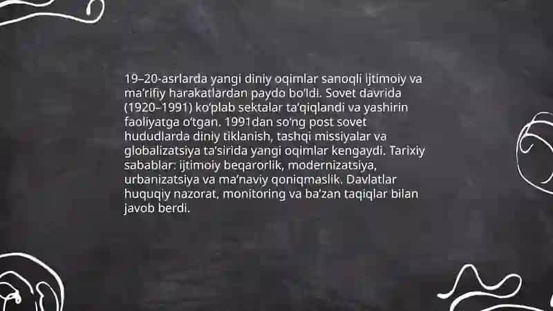 Yangi diniy harakat va sektalar 4