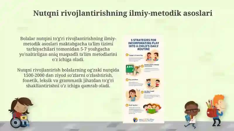 O‘rta yoshsagi bolalar nutqini o‘stirishning vazifalari metodlari va vositalari 4
