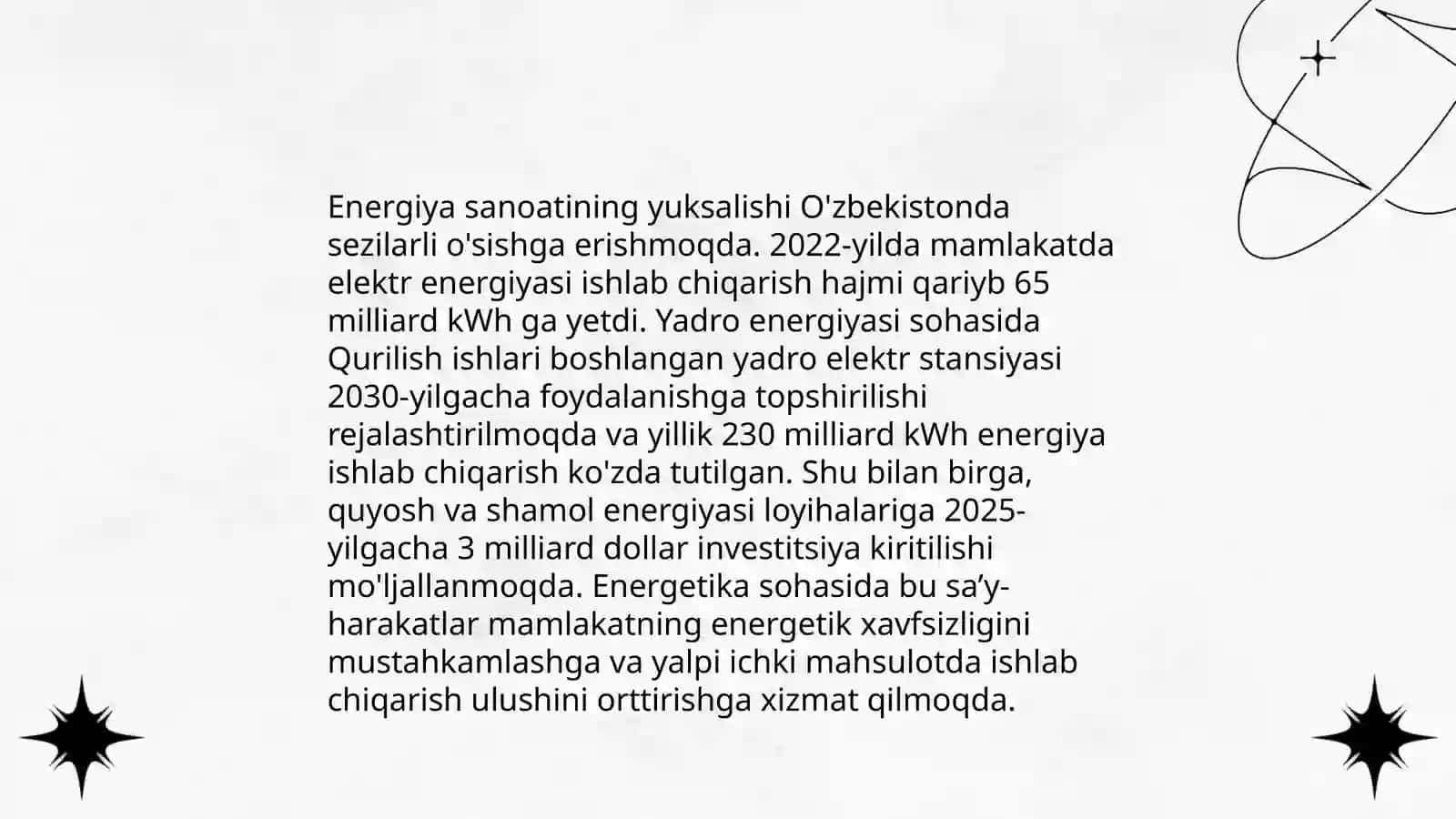 Oʻzbekistonda sanoat tarmoqlarining kengayishi 4