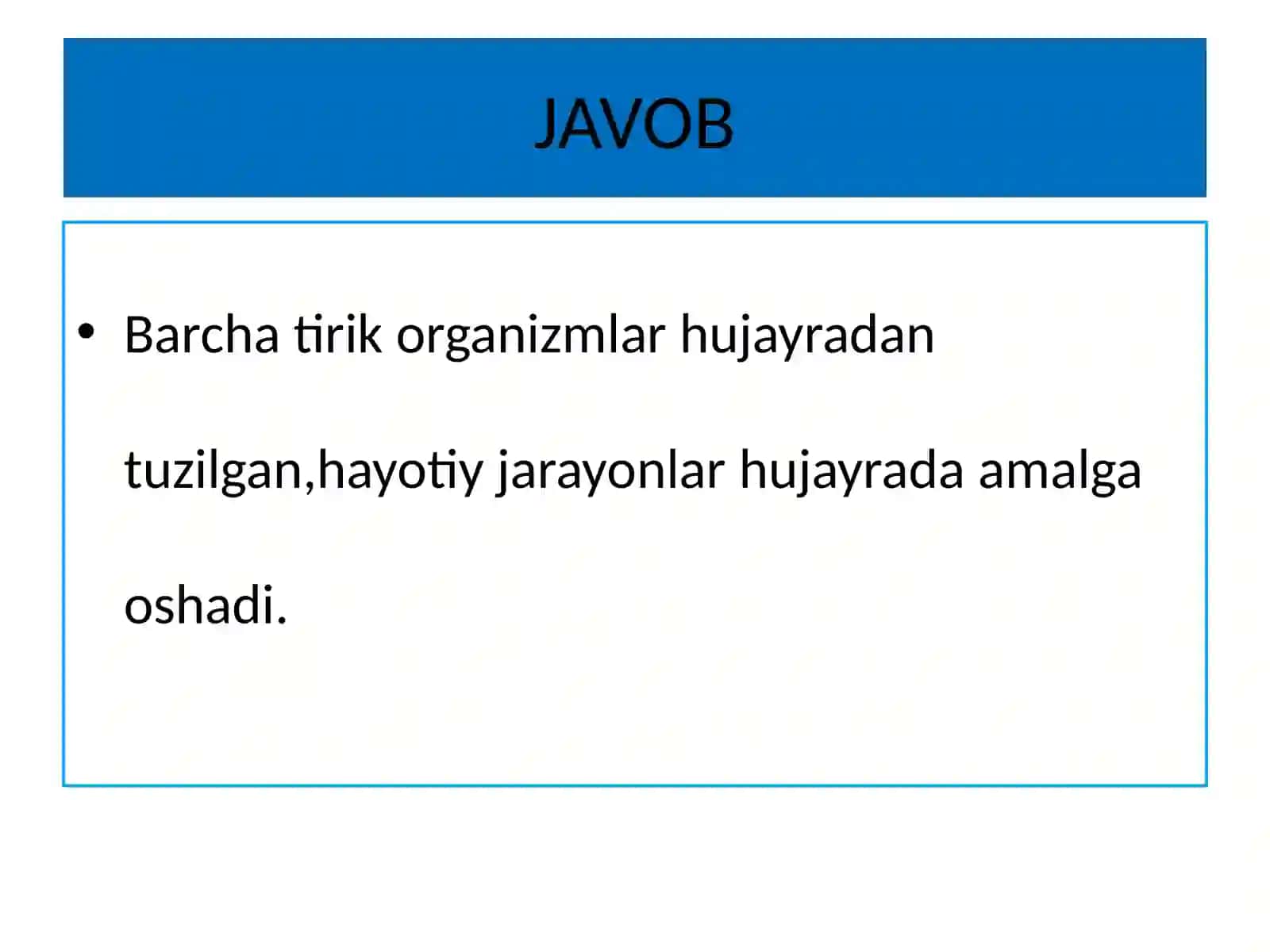 Moddalaralmashinuvi-hujayrahayotiyfaoliyatiningasosi 4