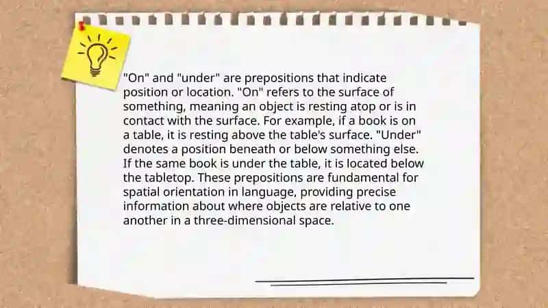 Preposition of place 4