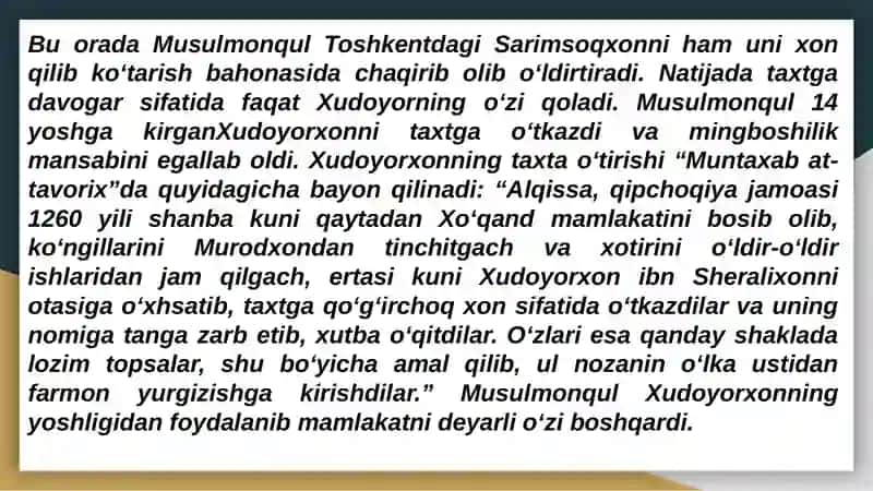 Qo‘qon xonligida davlat boshqaruvi 4