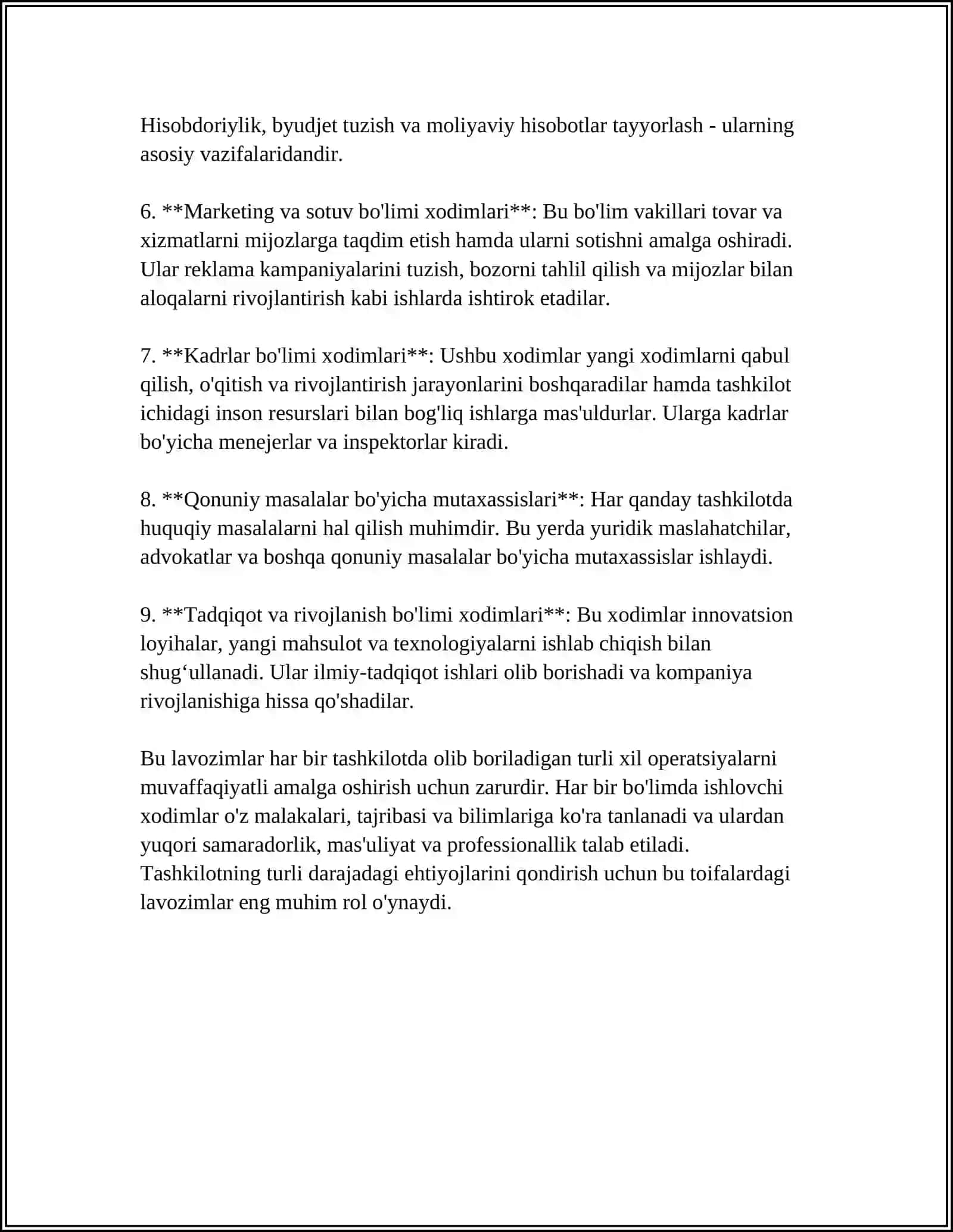 XODIMLAR TIPOLOGIYASI 4