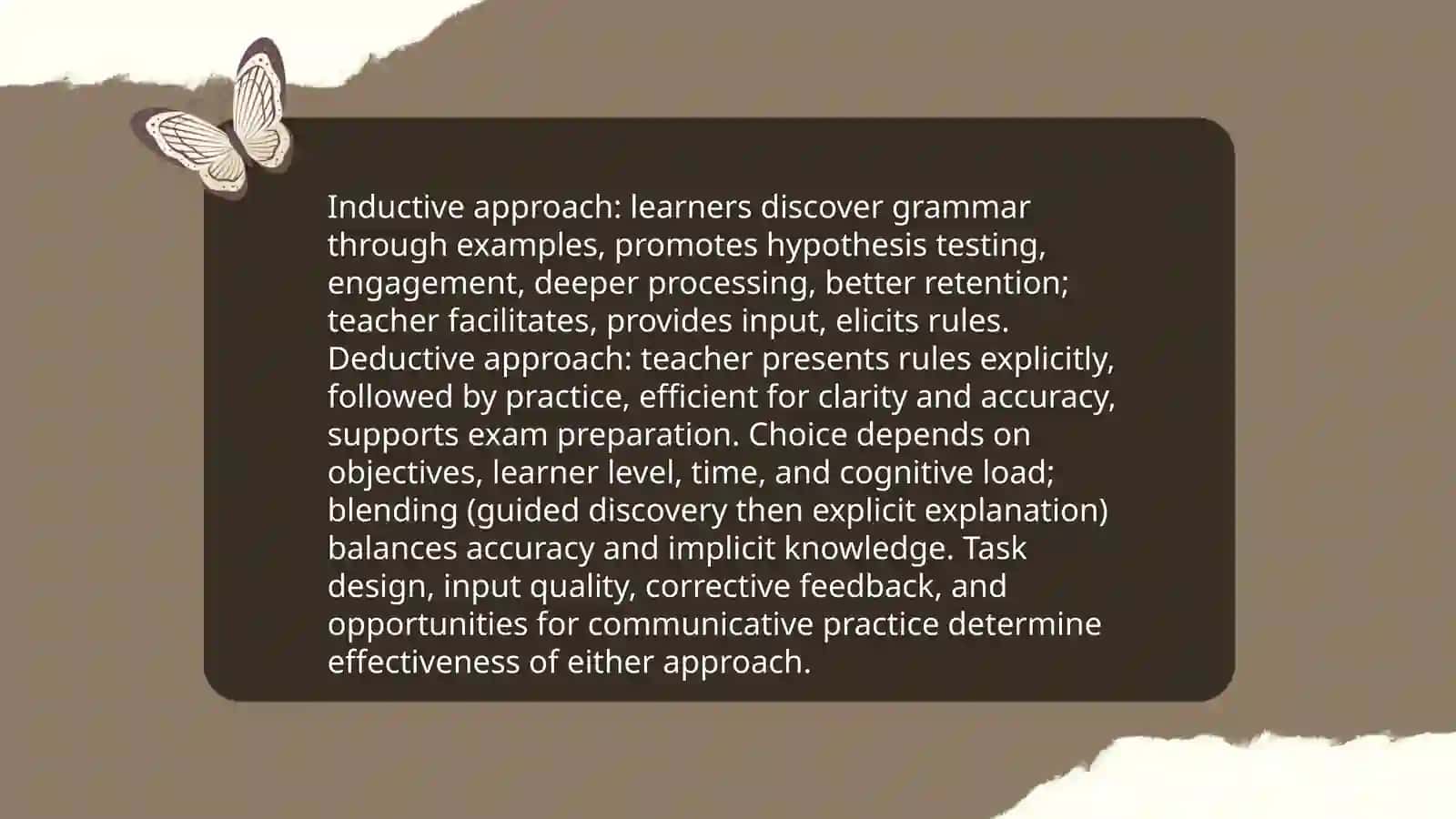 Teaching grammar 4