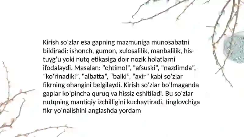Mohinurning til tarixi fanidan tayyorlangan taqdimoti 4