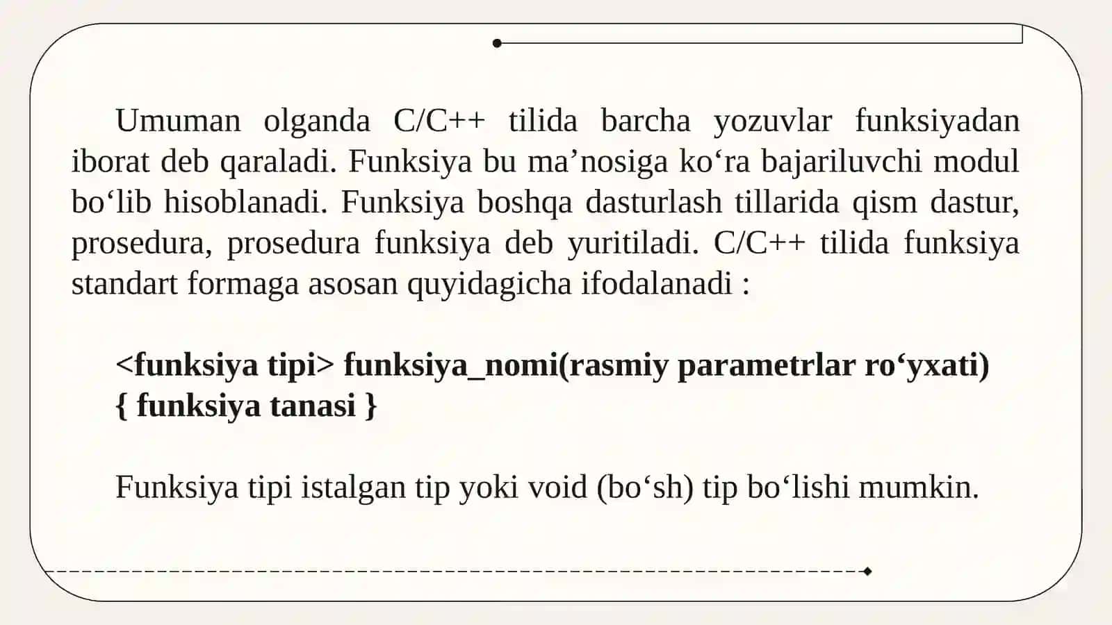 Funksiyalar 4