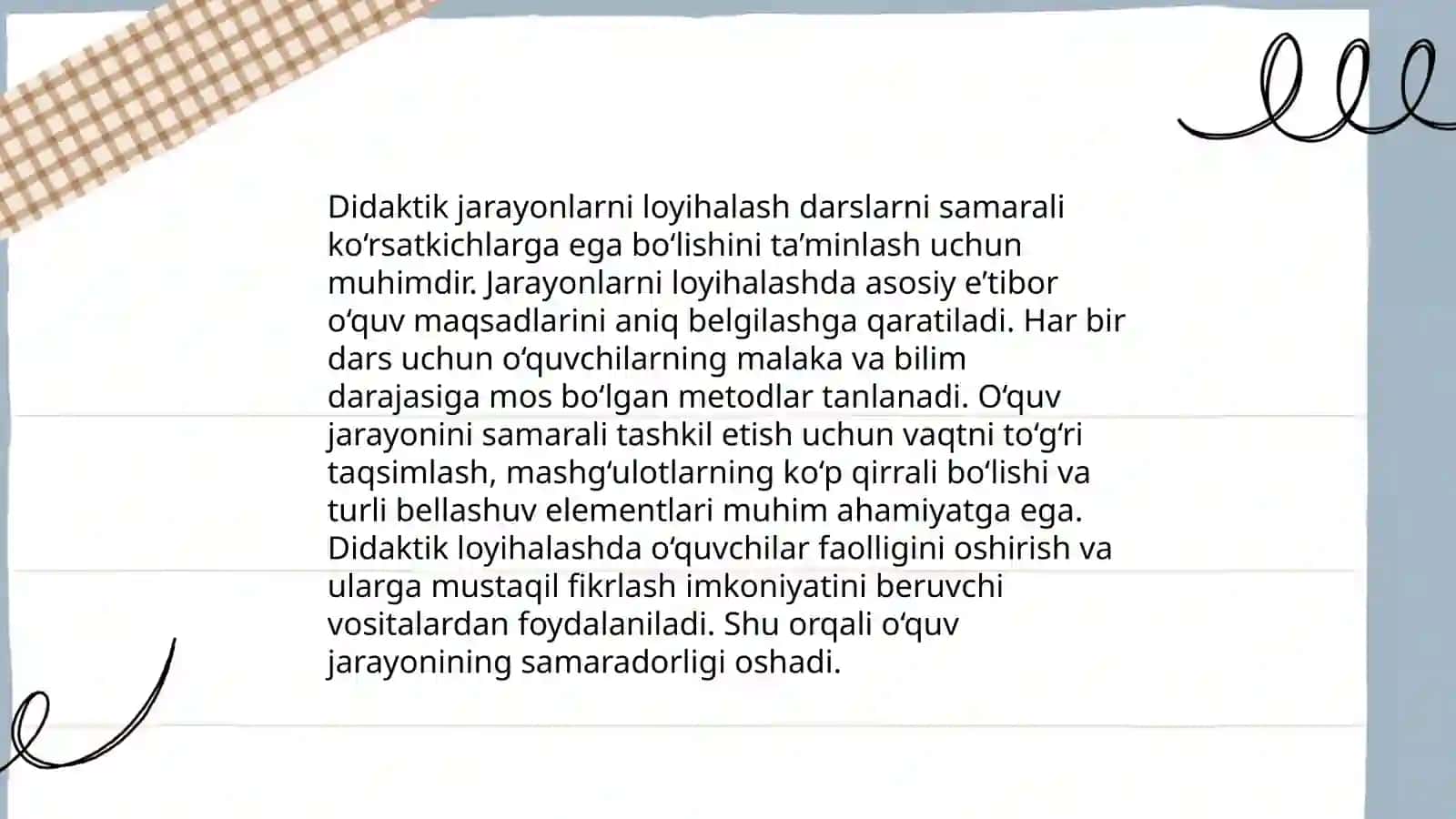 Pedagogik texnologiyalar va ularning didaktik asoslari 4