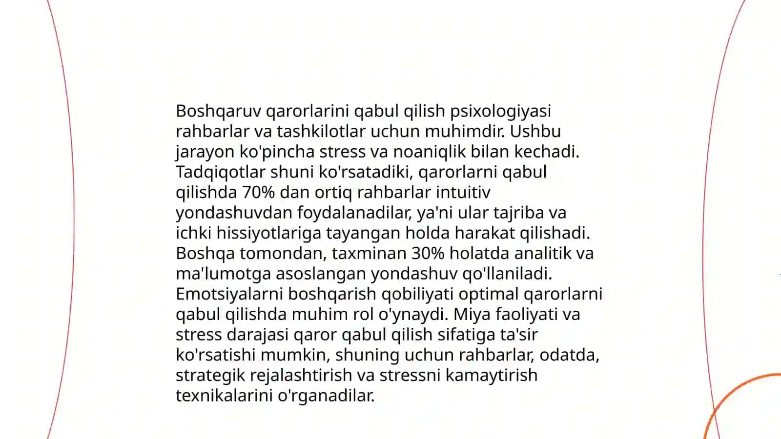 Boshqaruv psixologiyasi tamoyillari 4