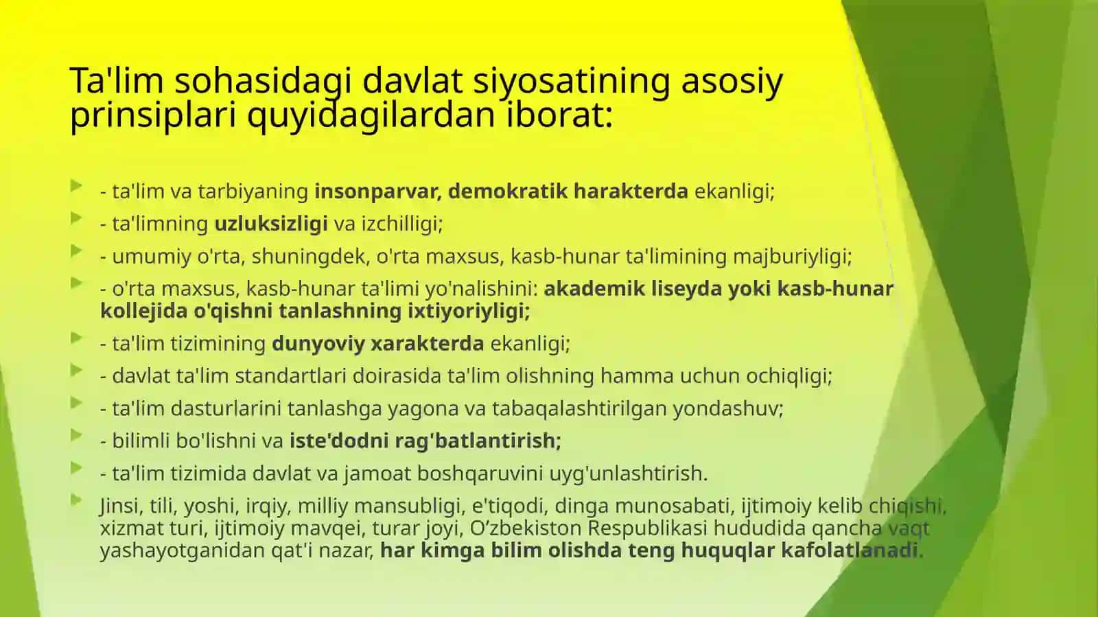 Kadrlar tayyorlash va ta’lim sohasini isloh qilish 4