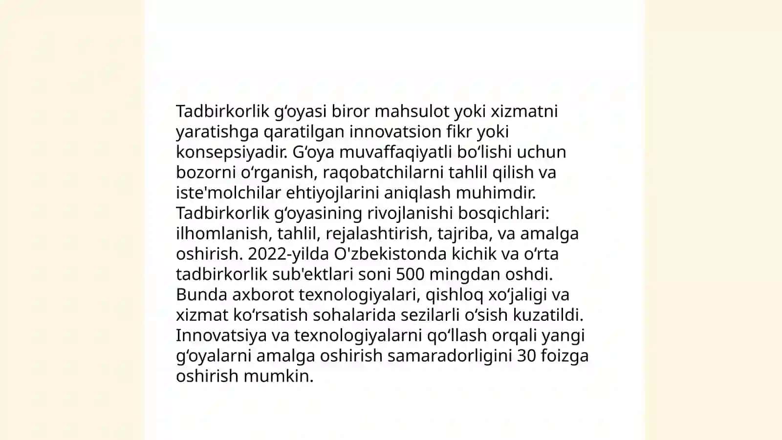 Tadbirkorlikning g‘oyaviy-falsafiy asoslari 4
