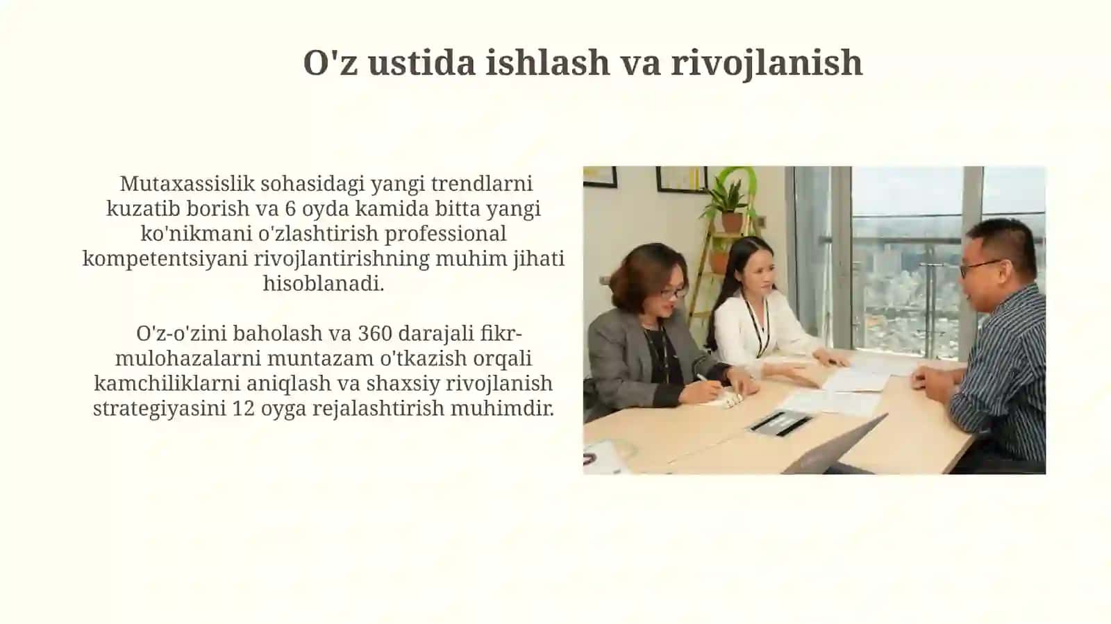 Kasbiy kompitsatsiya va uning oziga hos xususiyatlari 4