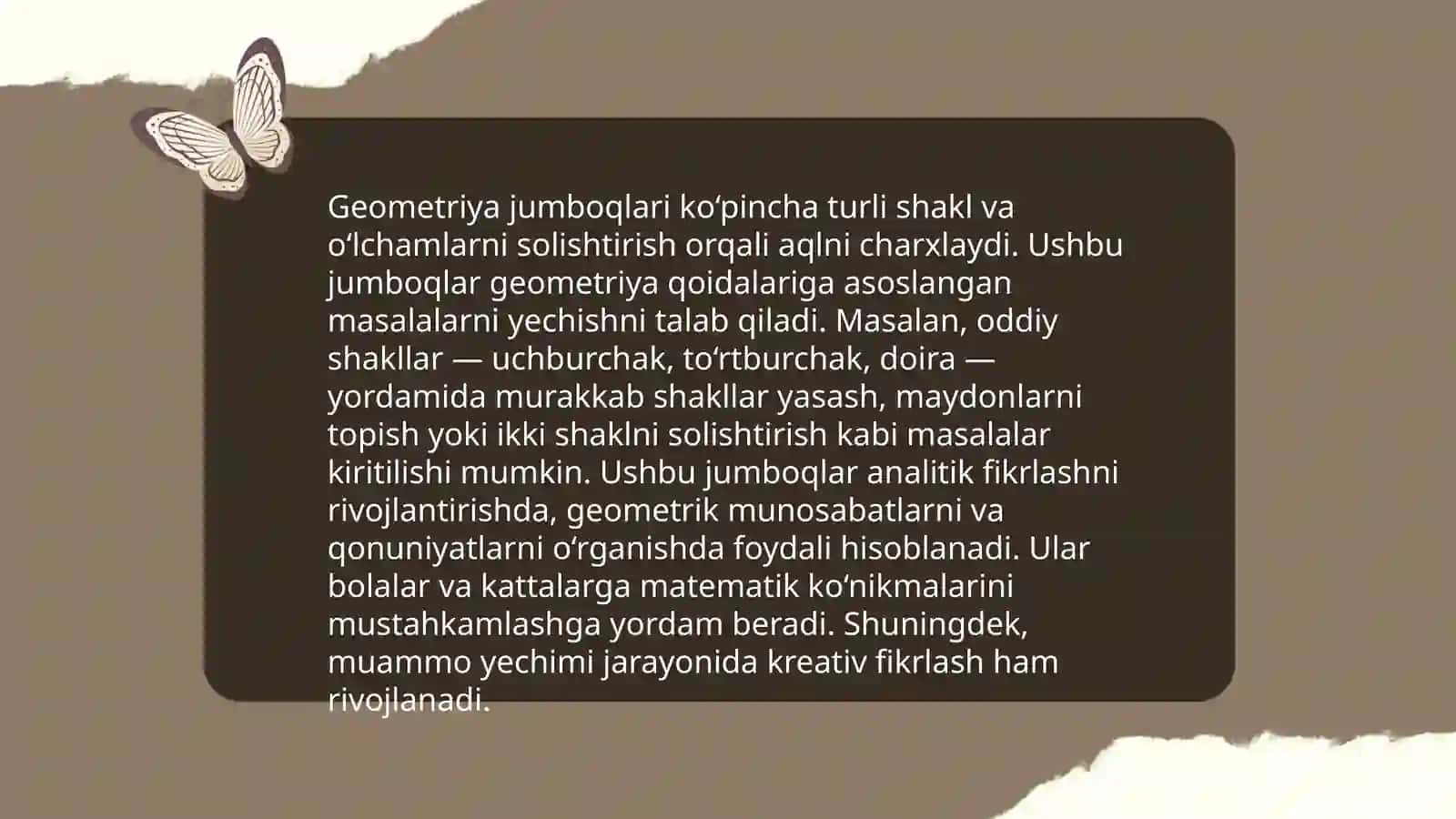 Matematik o‘yinlar 4