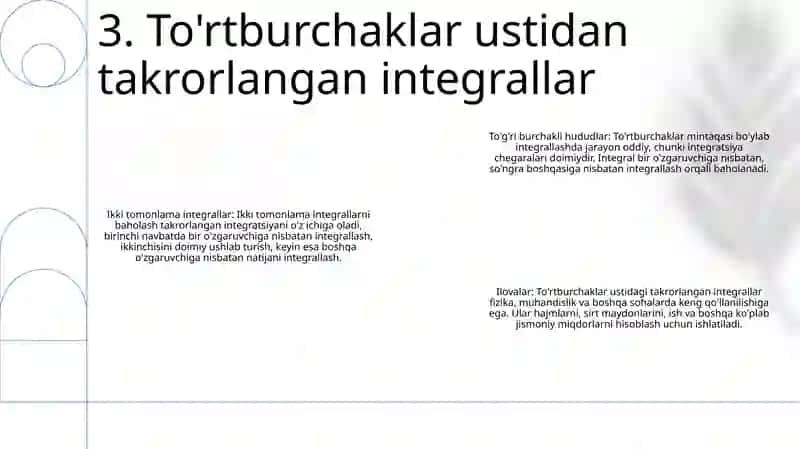Ikki Karrali Egri Chiziqli Integral 4