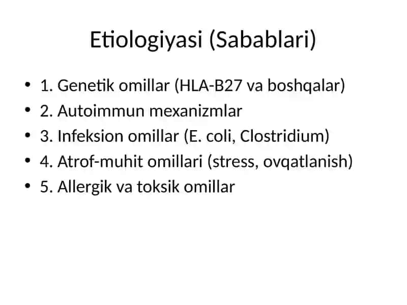 Nospesifik yarali kolit 4