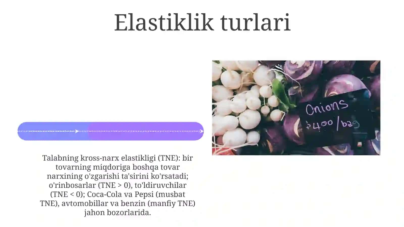 Narx Elastikligi Ta'rifi 4