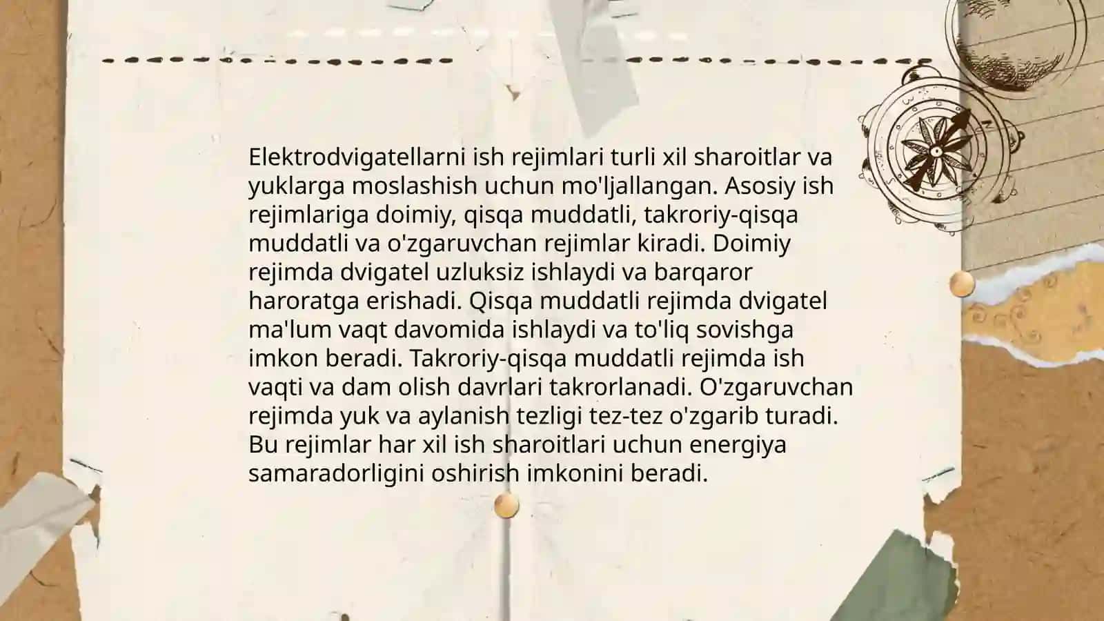 Elektrodvigatellarning qizishi va sovishi 4