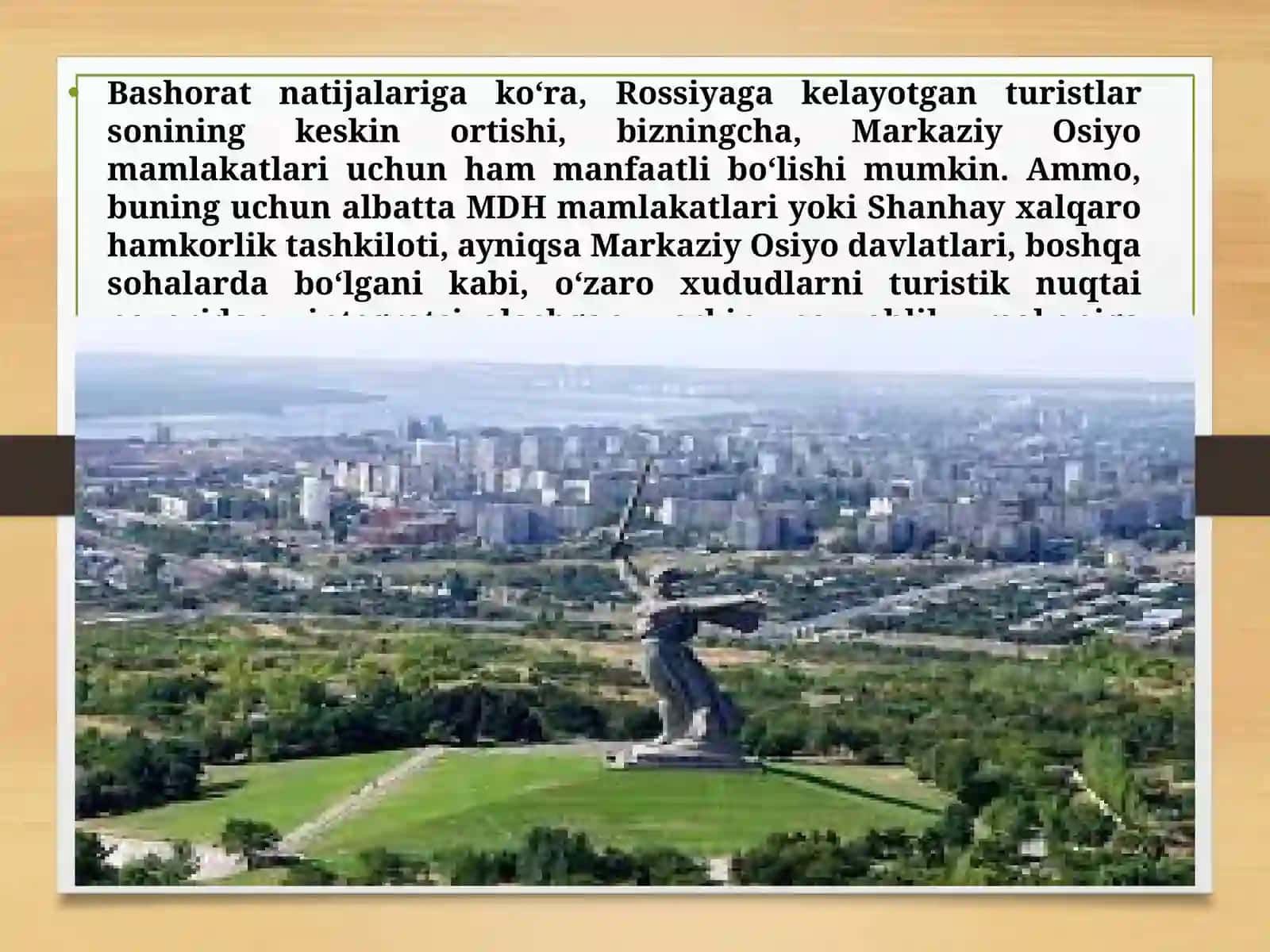 XALQARO TURIZM VA O’ZBEKISTONDA TURIZMNI RIVOJLANTIRISHNING BAZI MASALALARI 4