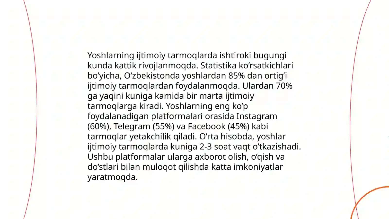 Ijtimoiy tarmoqlar va yoshlar hayot tarzi 4