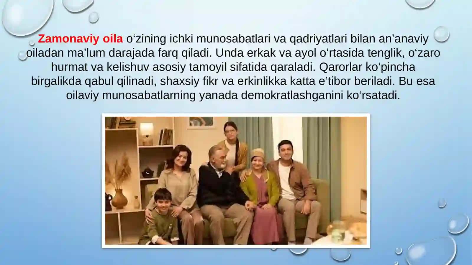 Zamonaviy oila va uning ijtimoiy himoyasining zaruriyati 4