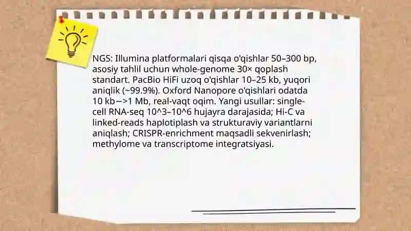 Inson genomi. Genomika va genom tibbiyotining istiqbollari 4